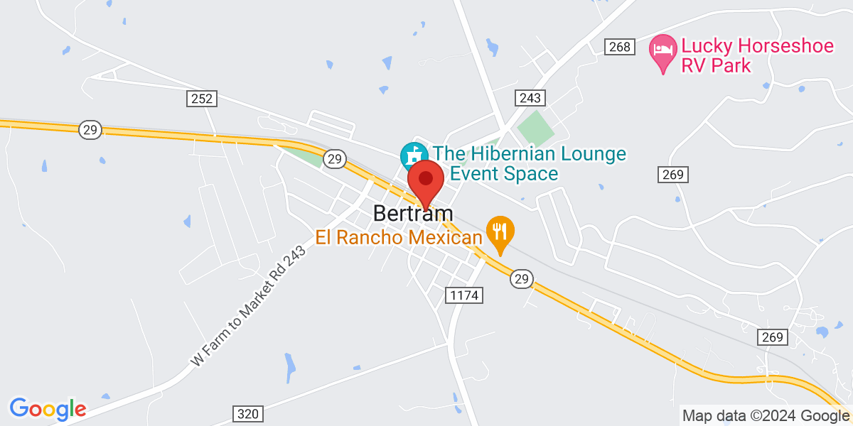 Map of Bertram Library