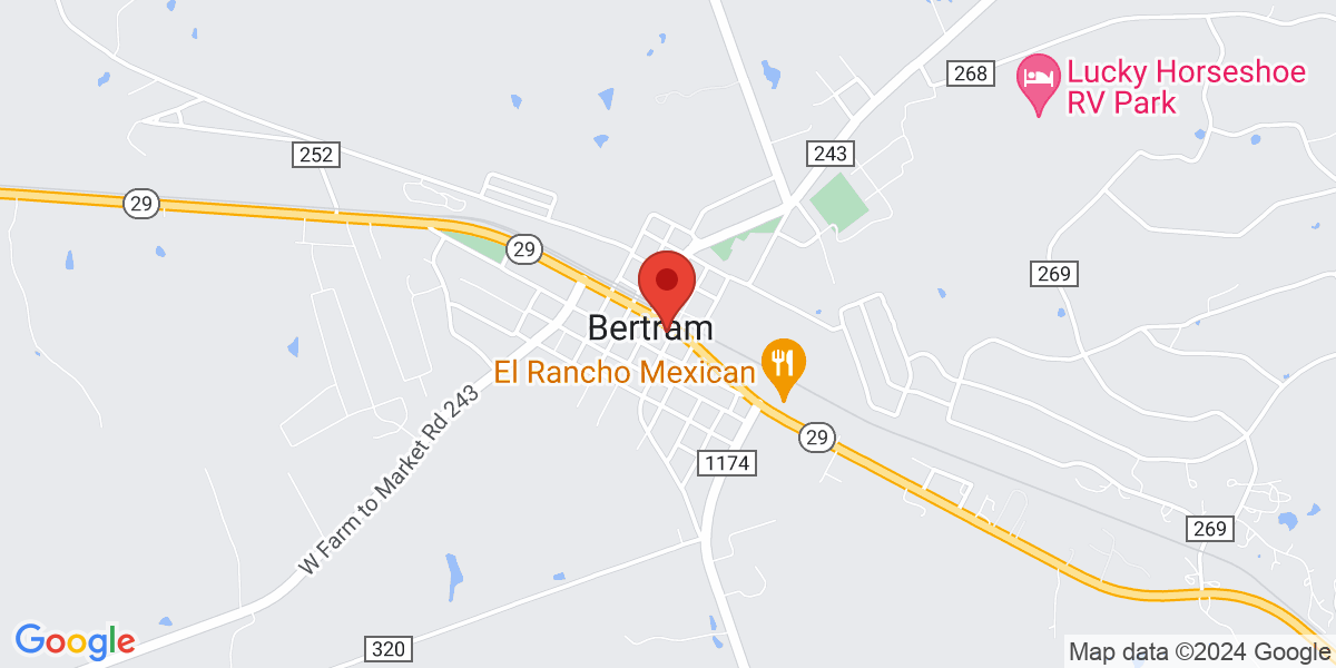 Map of Bertram Library